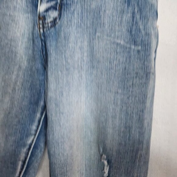 Rue21 Premium Supreme Flex Destroyed Skinny Cotton Span Jeans Mens Size 26/30 - Picture 8 of 16